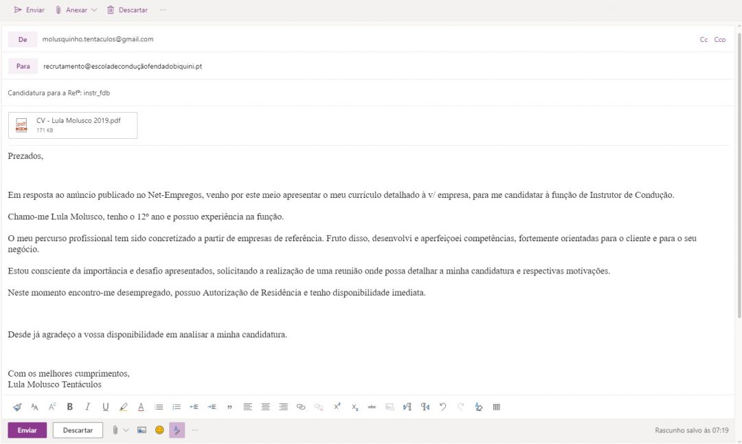 Emprego Em Portugal: Dicas Para Arrasar No E-mail De Candidatura ...